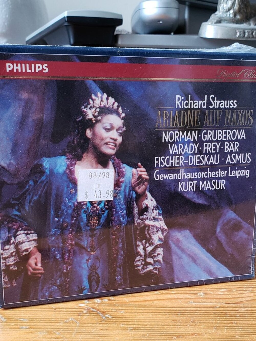 Phillips Richard Strauss- Ariadne Auf Naxos Jesse Norman + Leipzig- Kurt Masur